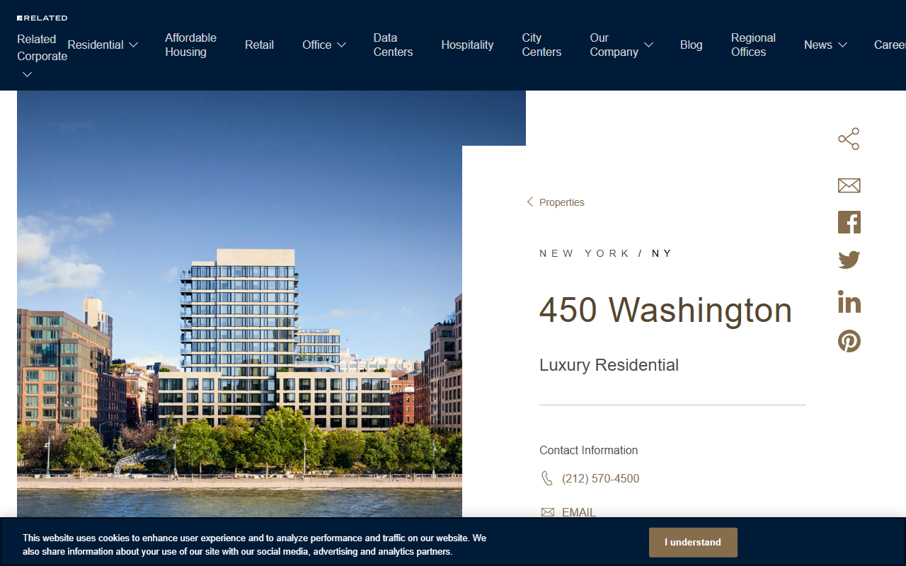 450washington.com screenshot