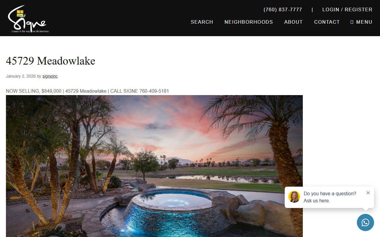45729meadowlake.com screenshot