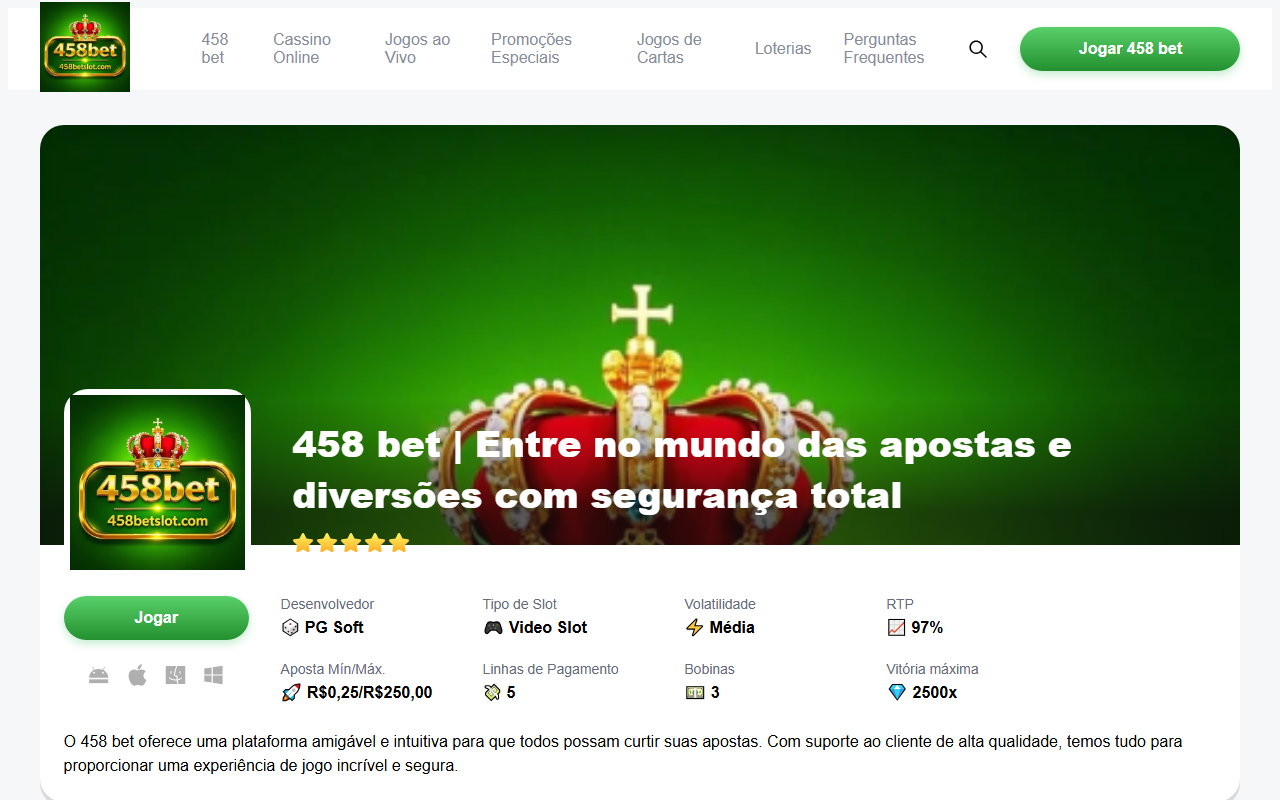 458betslot.com screenshot
