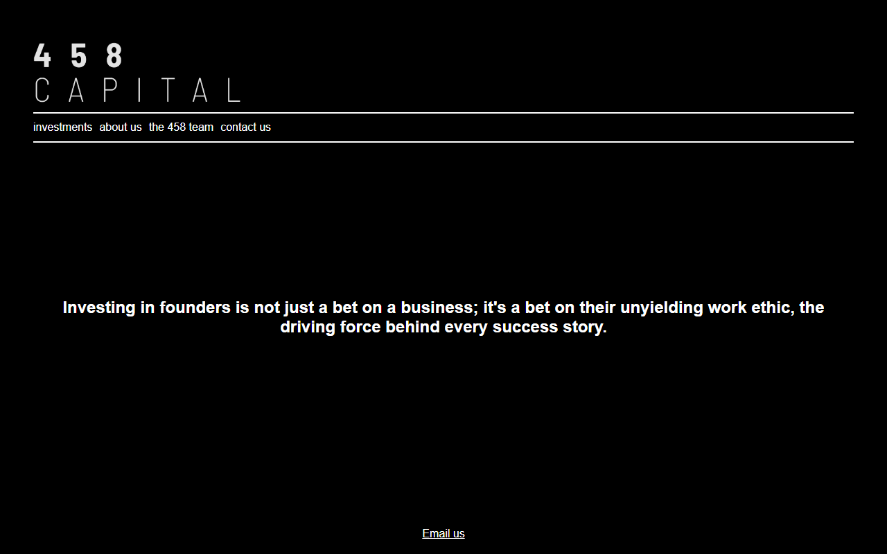 458capital.com screenshot