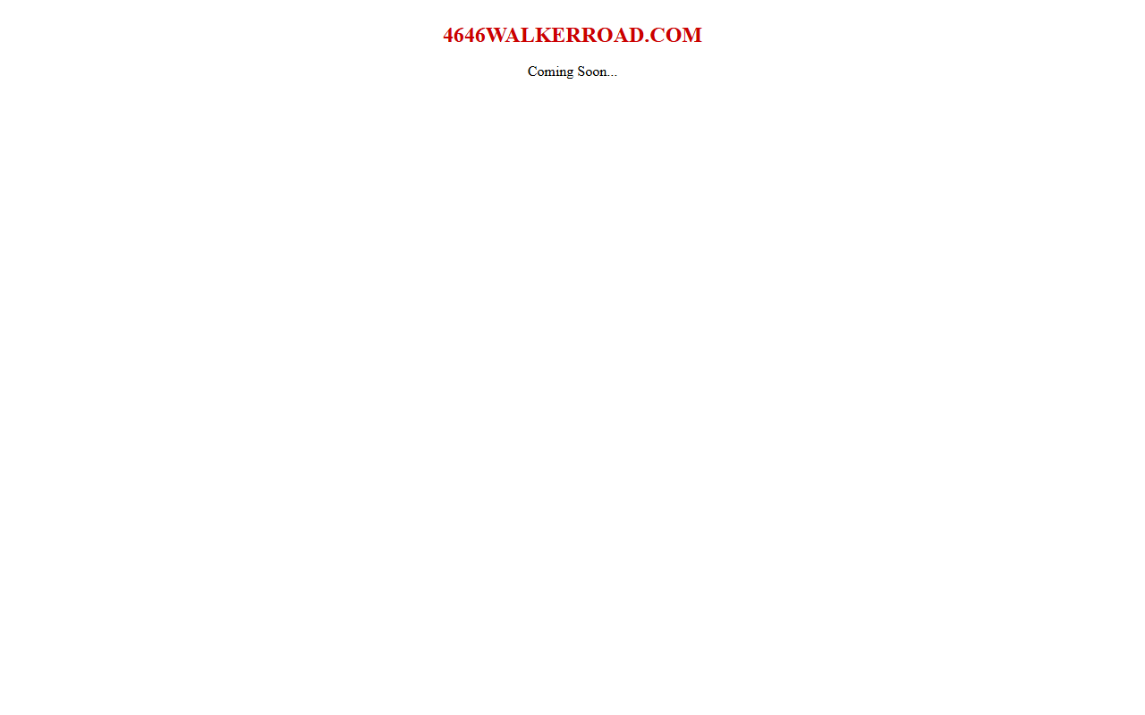 4646walkerroad.com screenshot