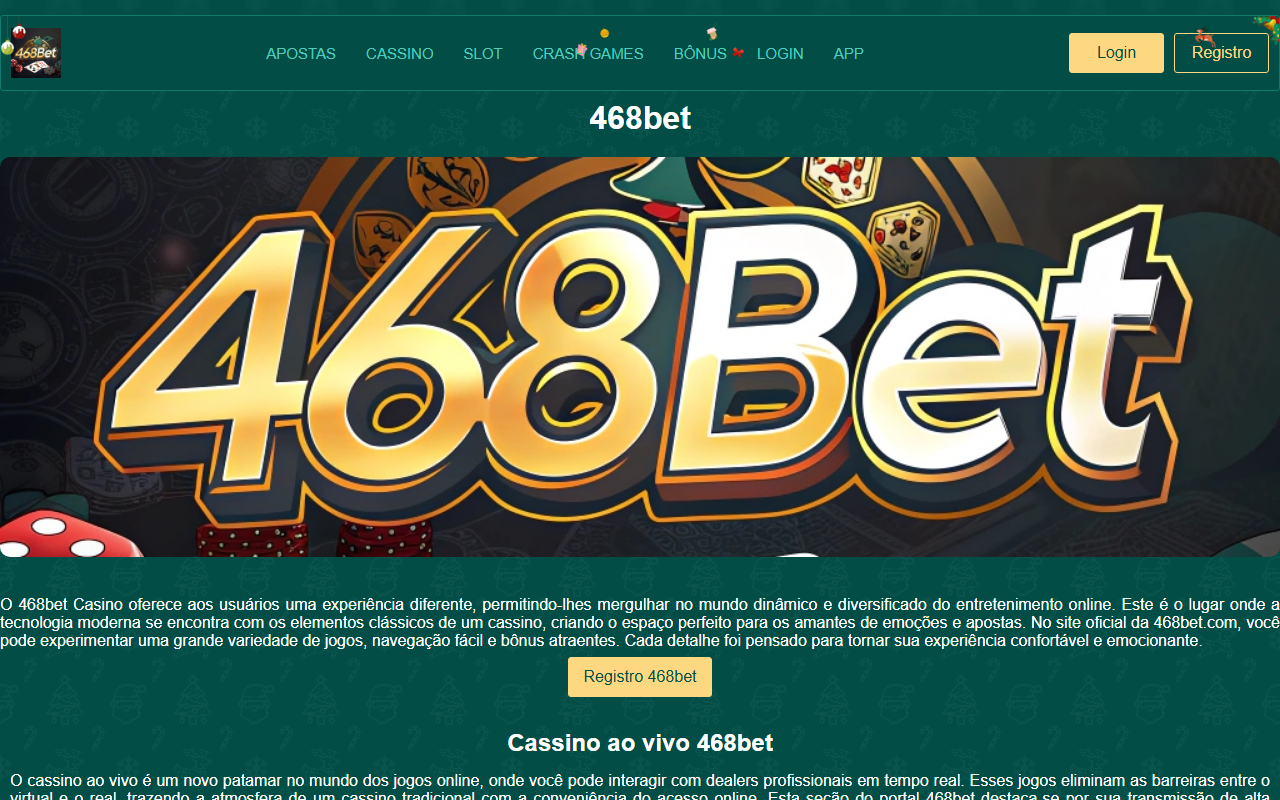 468betlogin.com screenshot