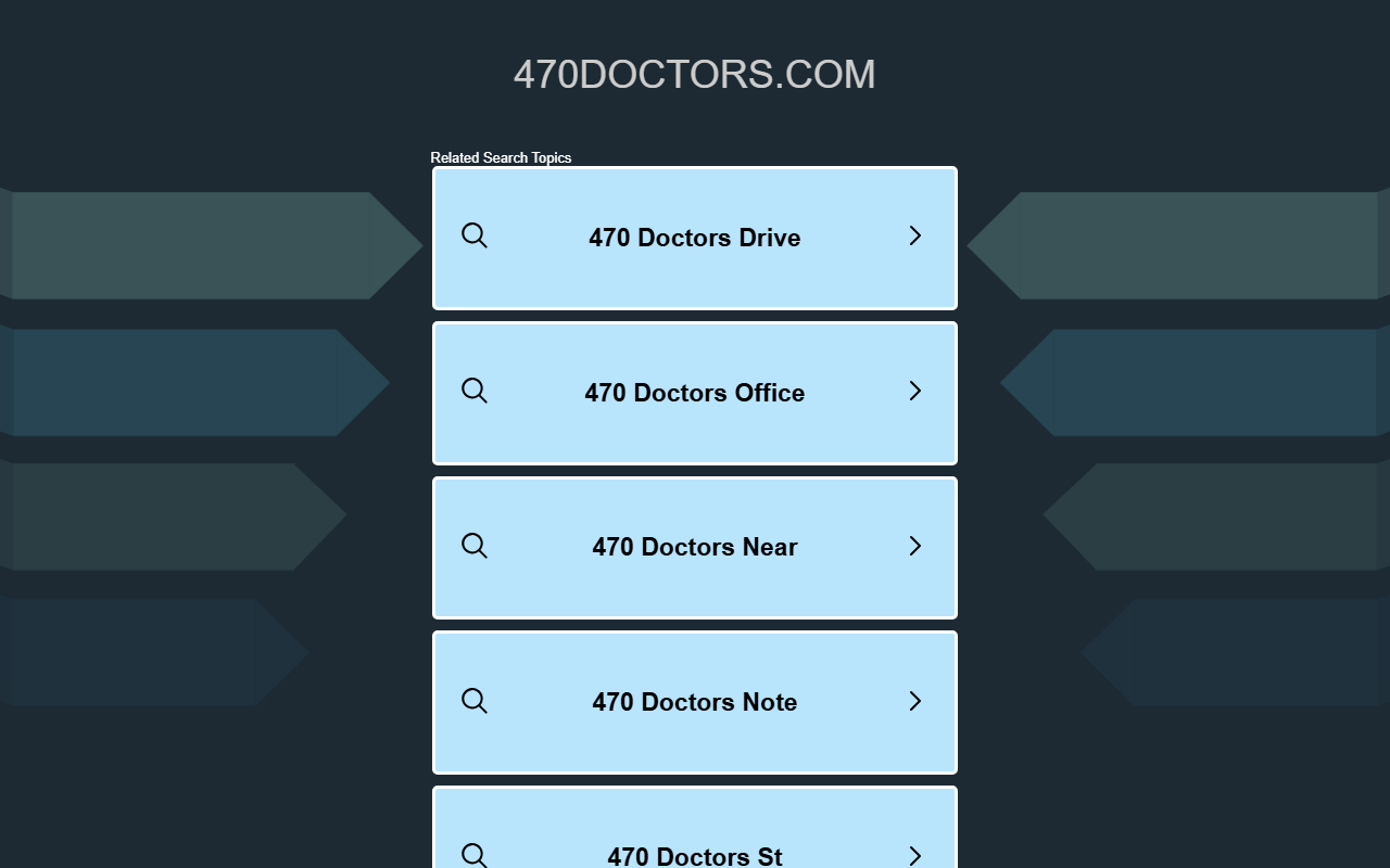 470doctors.com screenshot