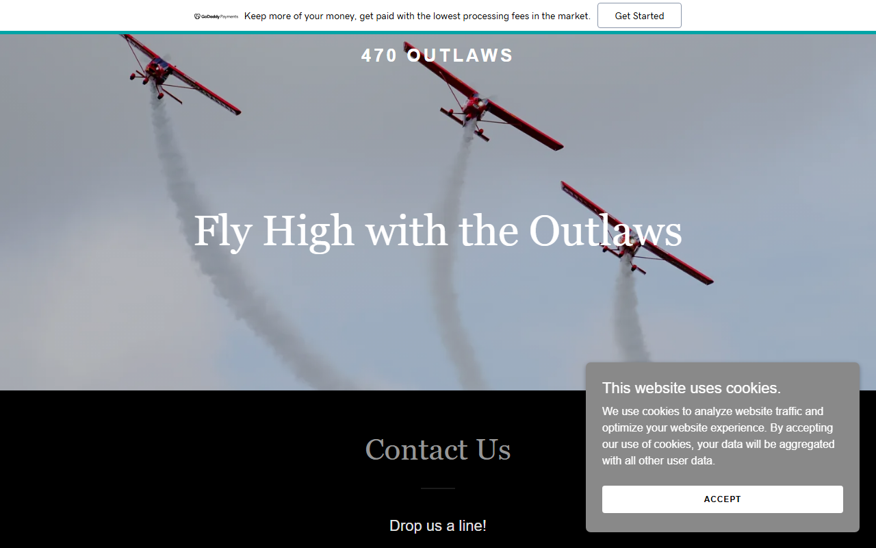 470outlaws.com screenshot