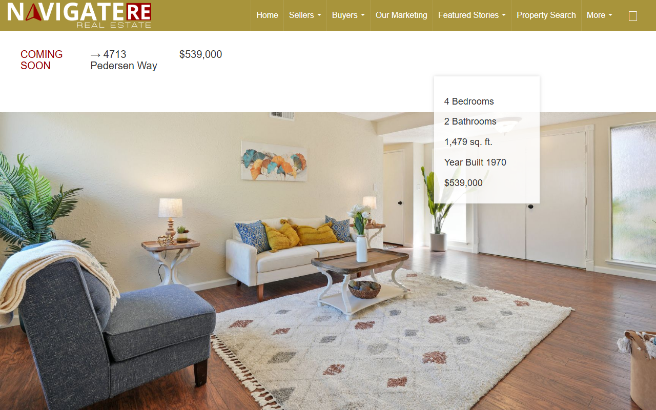 4713pedersenway.com screenshot