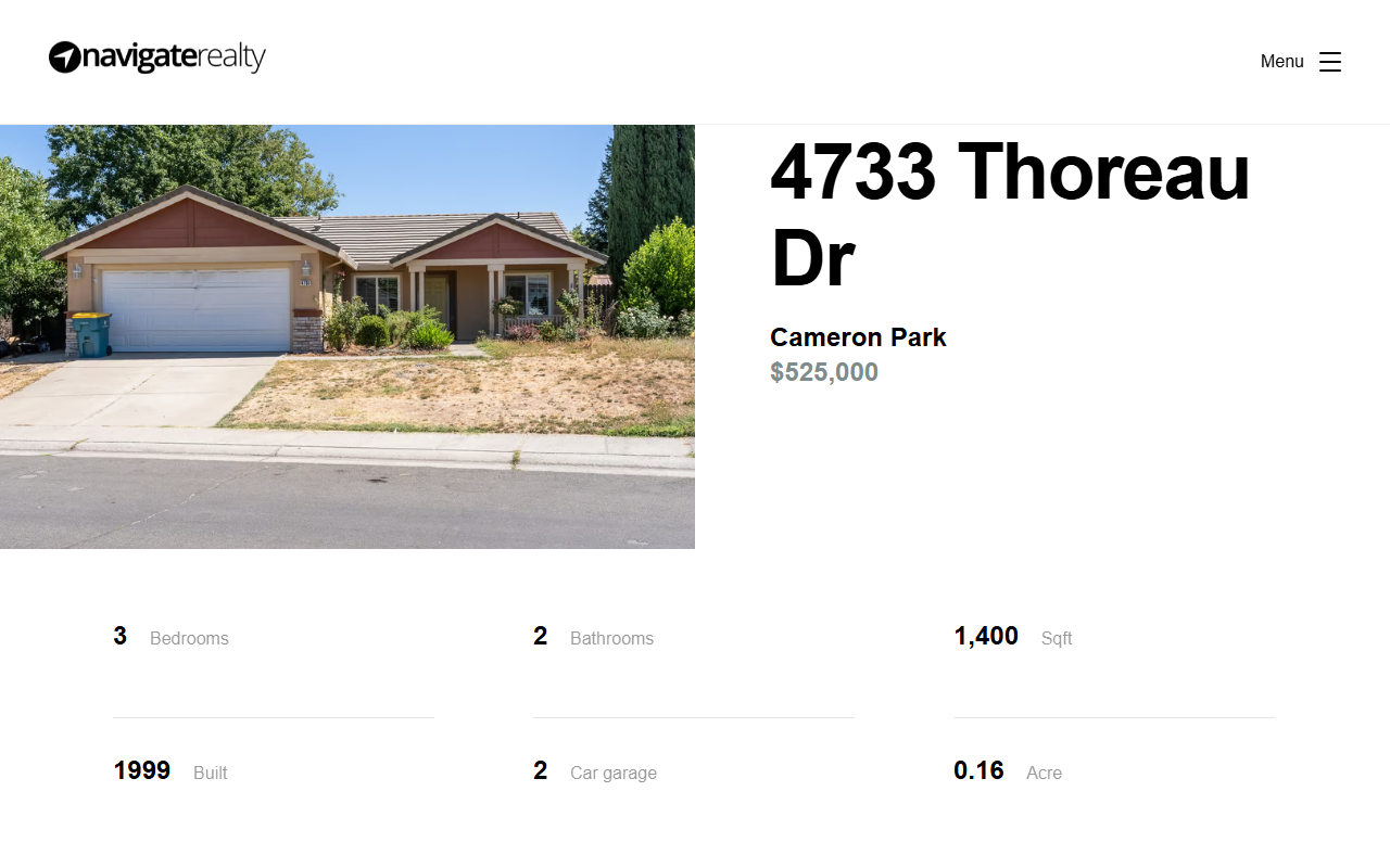 4733thoreau.com screenshot