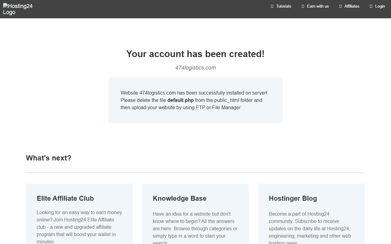 474logistics.com screenshot