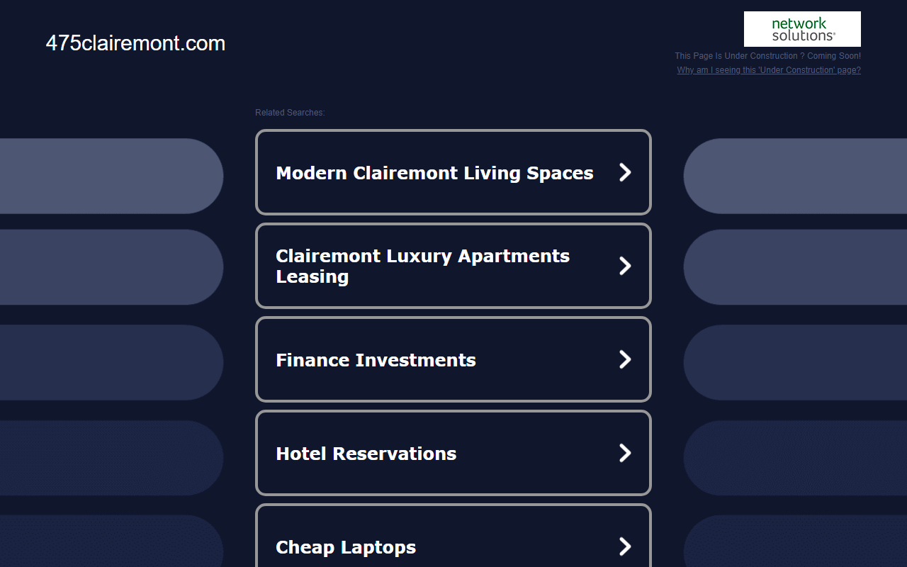 475clairemont.com screenshot