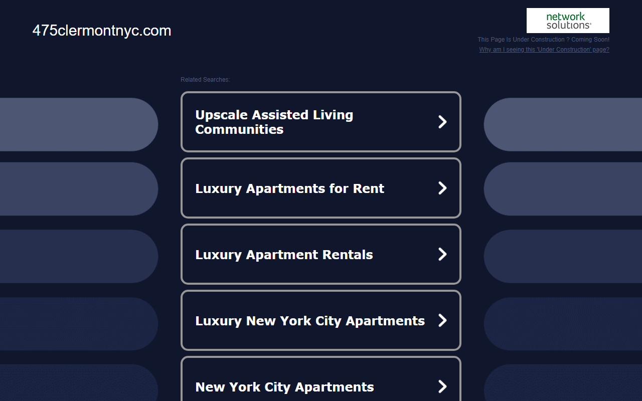 475clermontnyc.com screenshot