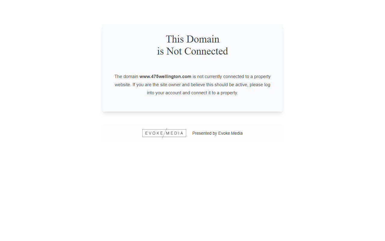 475wellington.com screenshot
