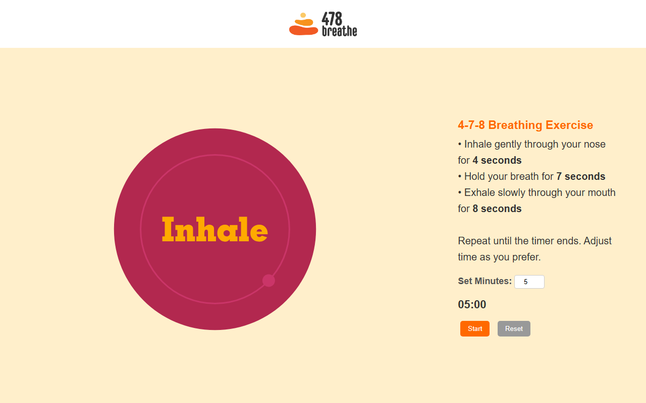 478breathe.com screenshot