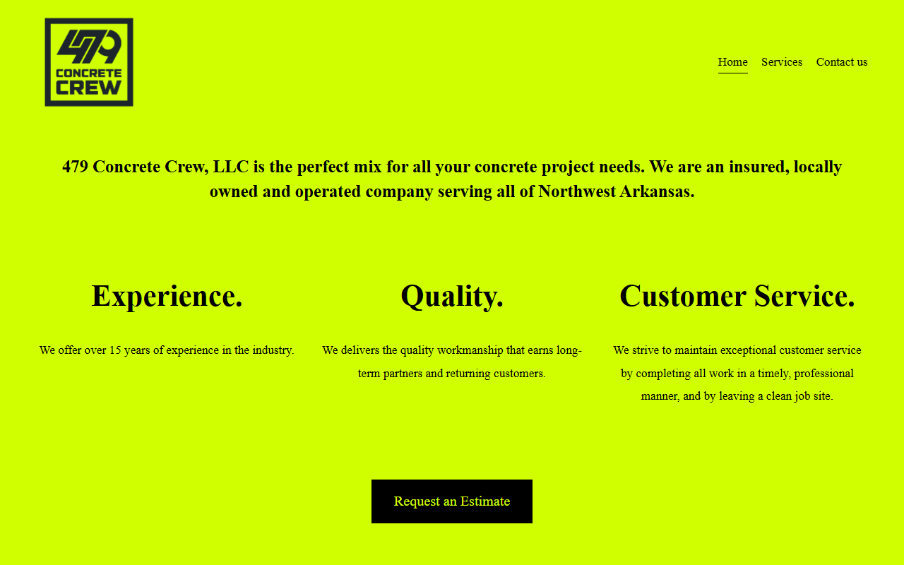 479concretecrew.com screenshot