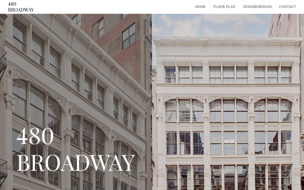 480broadway.com screenshot