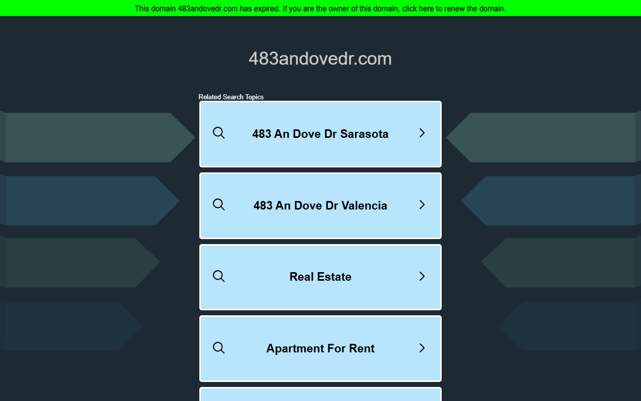 483andovedr.com screenshot