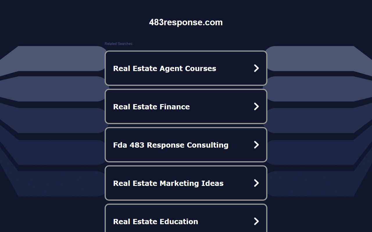 483response.com screenshot