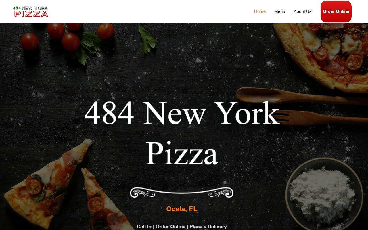 484newyorkpizza.com screenshot