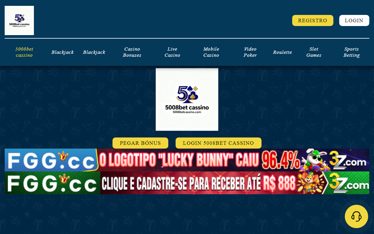 5008betcassino.com screenshot