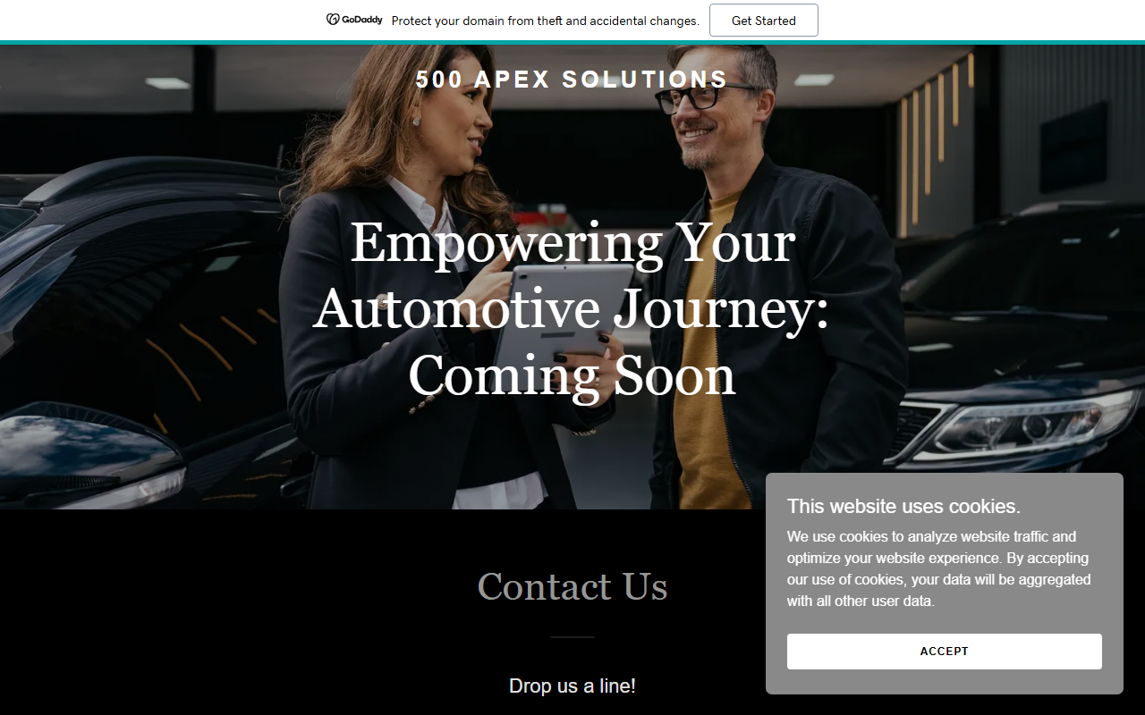 500apexsolutions.com screenshot