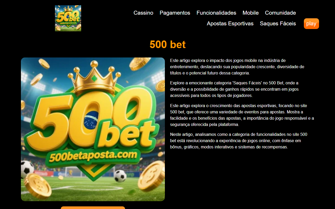 500betaposta.com screenshot