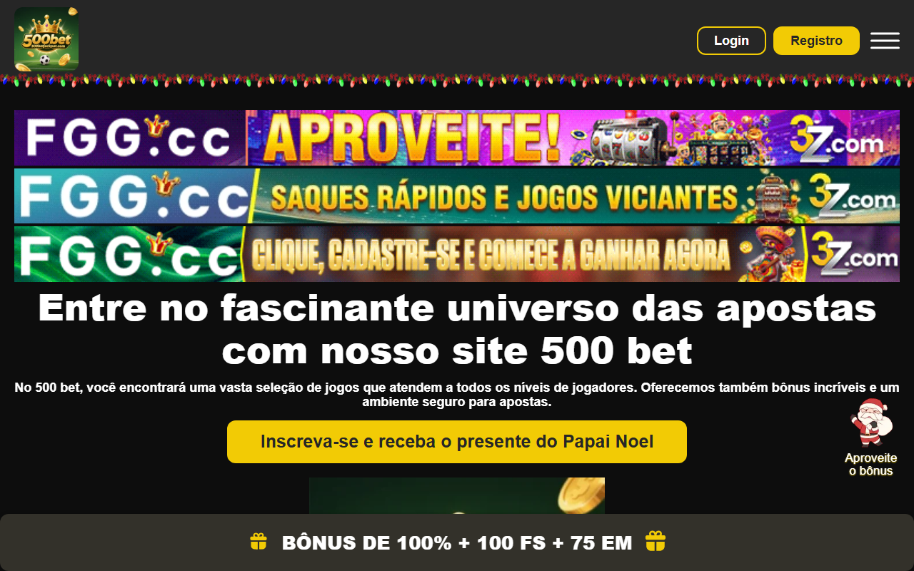 500betjackpot.com screenshot