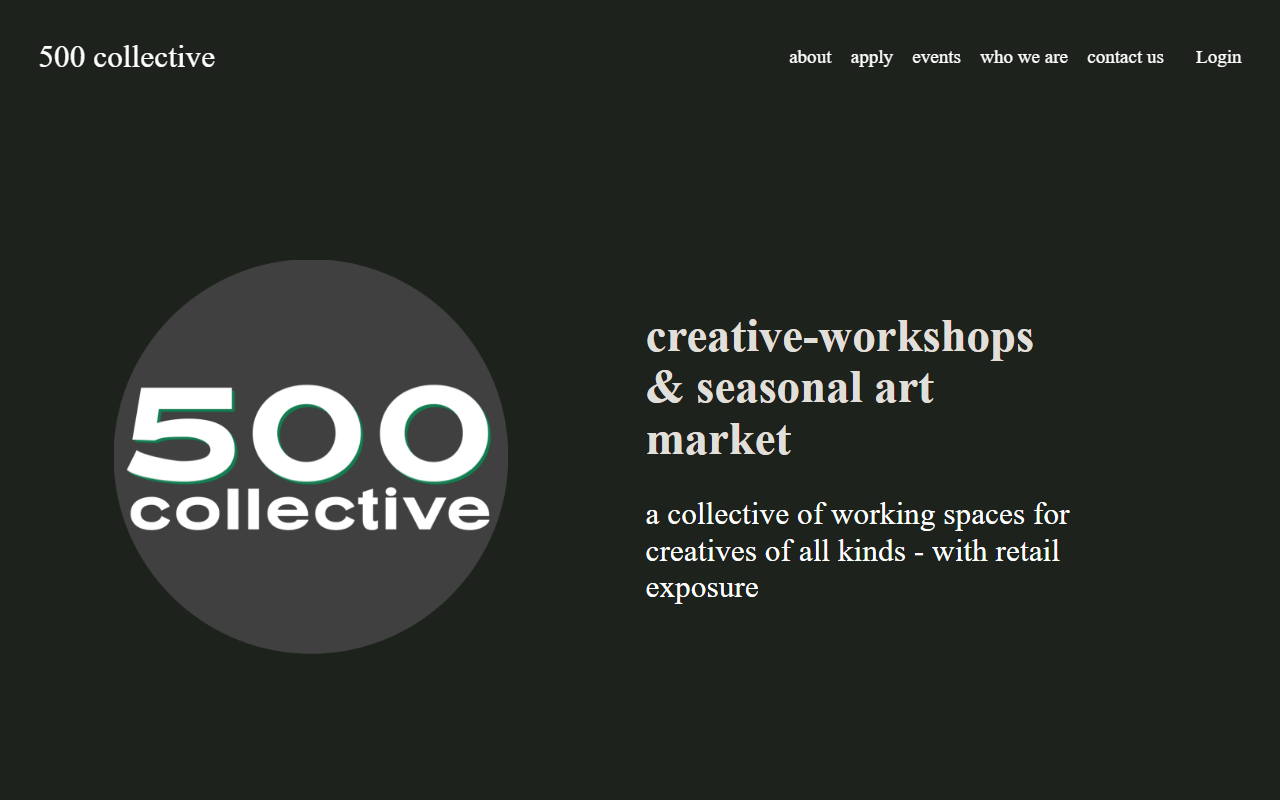 500collective.com screenshot