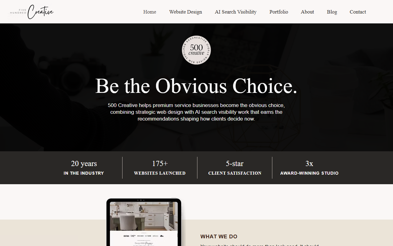 500creative.com screenshot