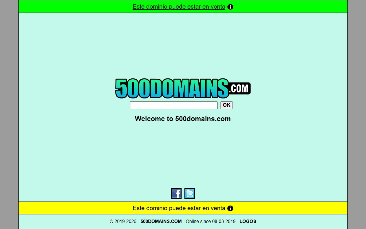 500domains.com screenshot