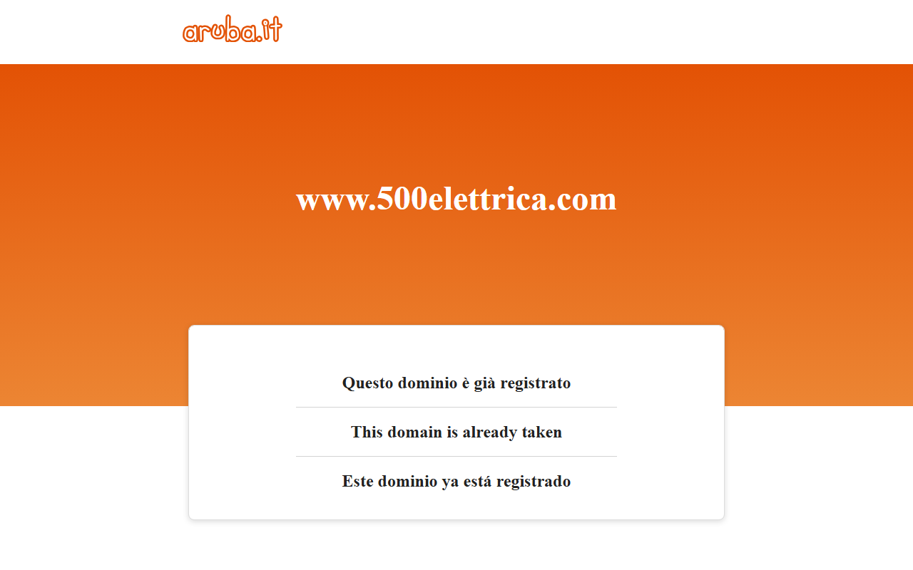 500elettrica.com screenshot