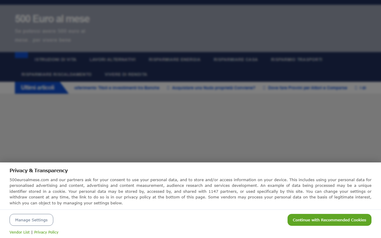 500euroalmese.com screenshot