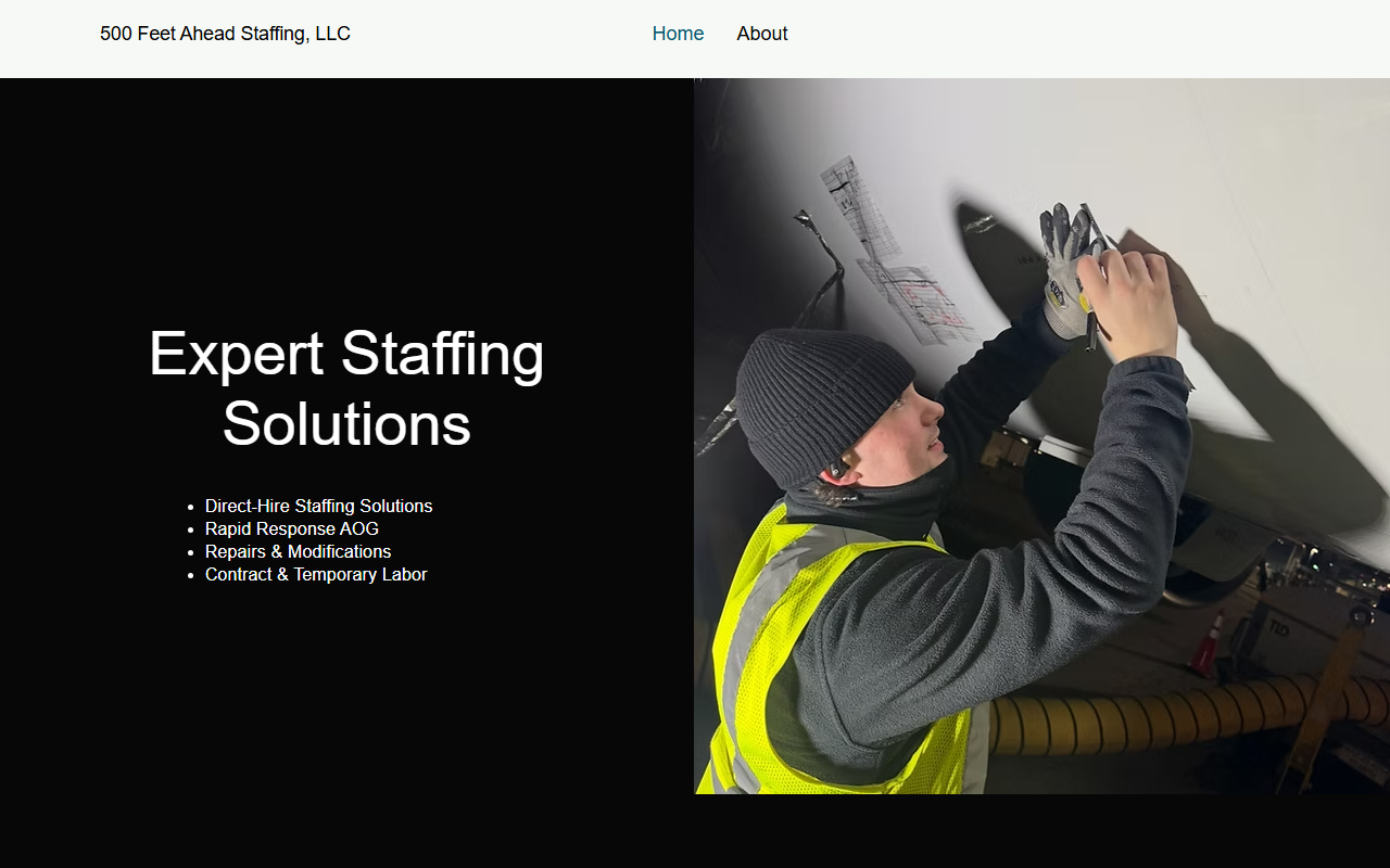 500feetaheadllc.com screenshot