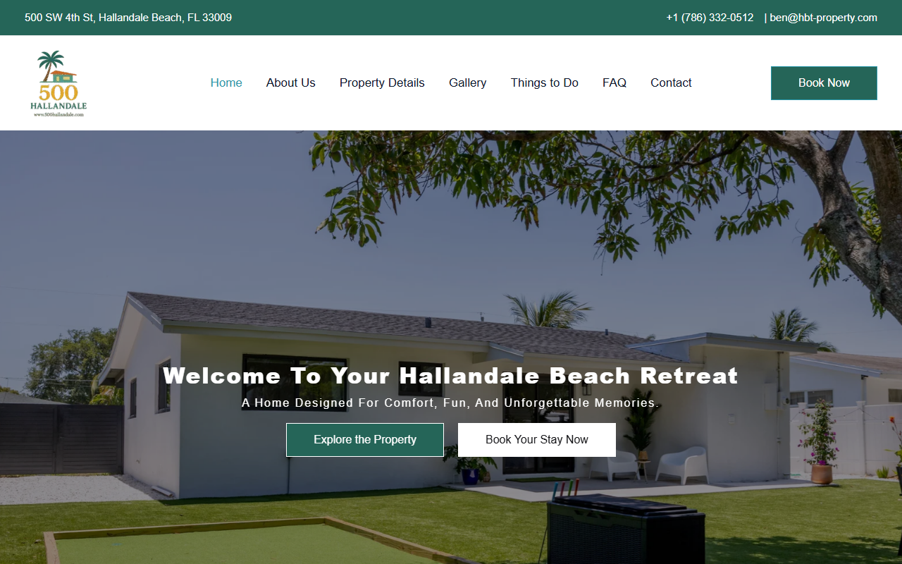 500hallandale.com screenshot