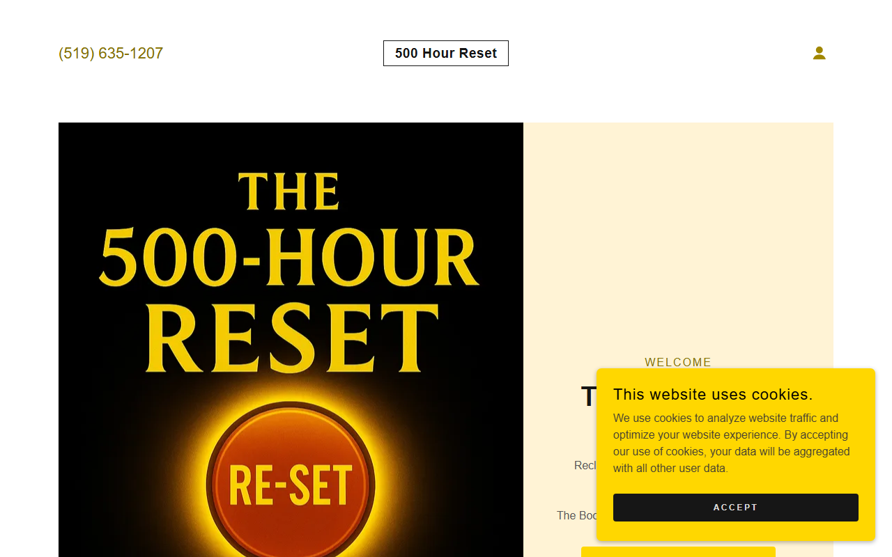 500hourreset.com screenshot
