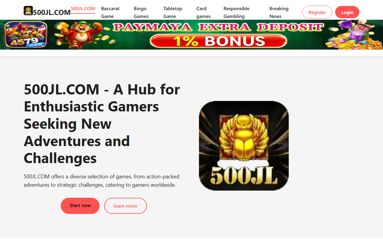 500jlbonus.com screenshot