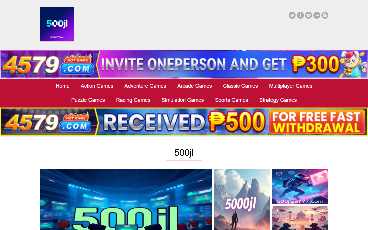 500jlgo777.com screenshot