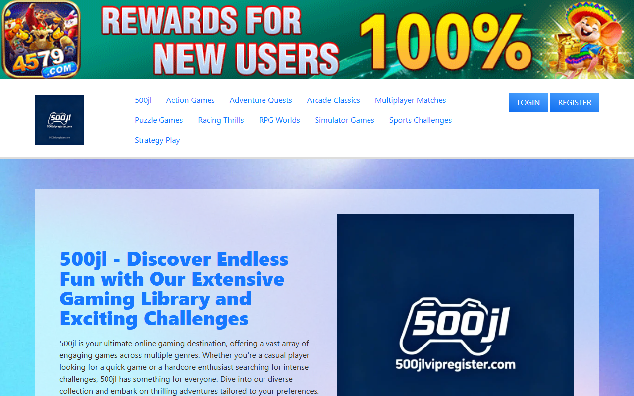 500jlvipregister.com screenshot