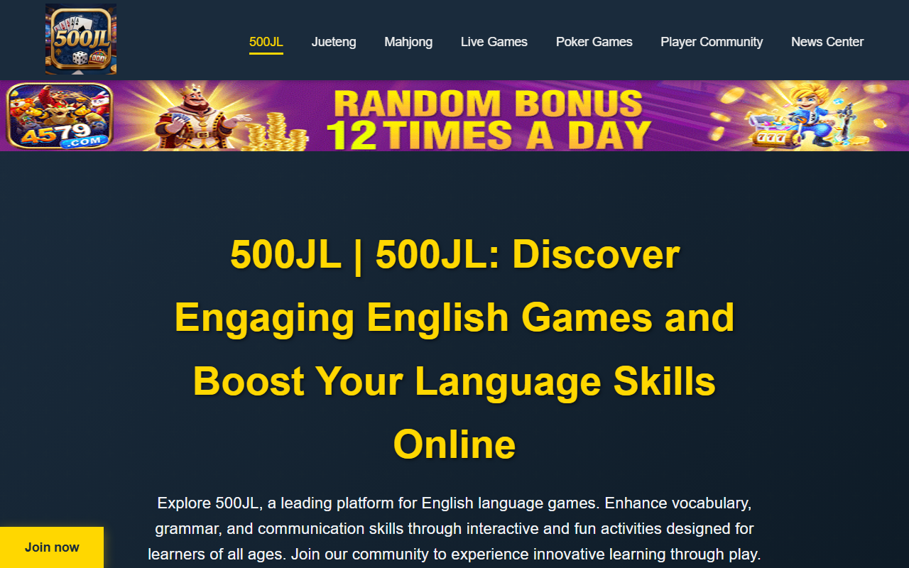 500jlwebsite.com screenshot