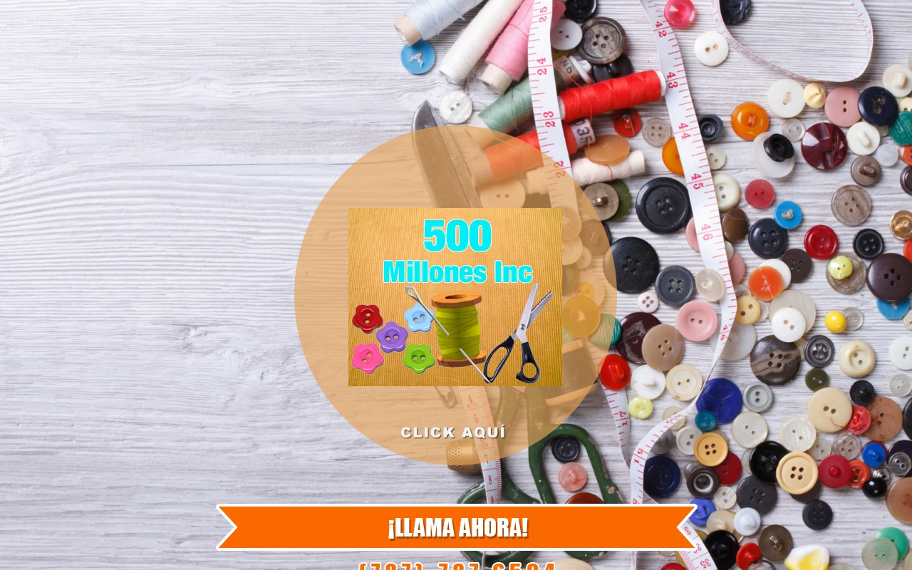 500millonesinc.com screenshot