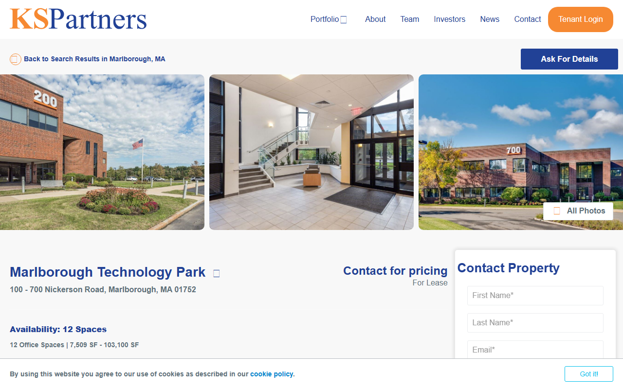 500nickerson.com screenshot