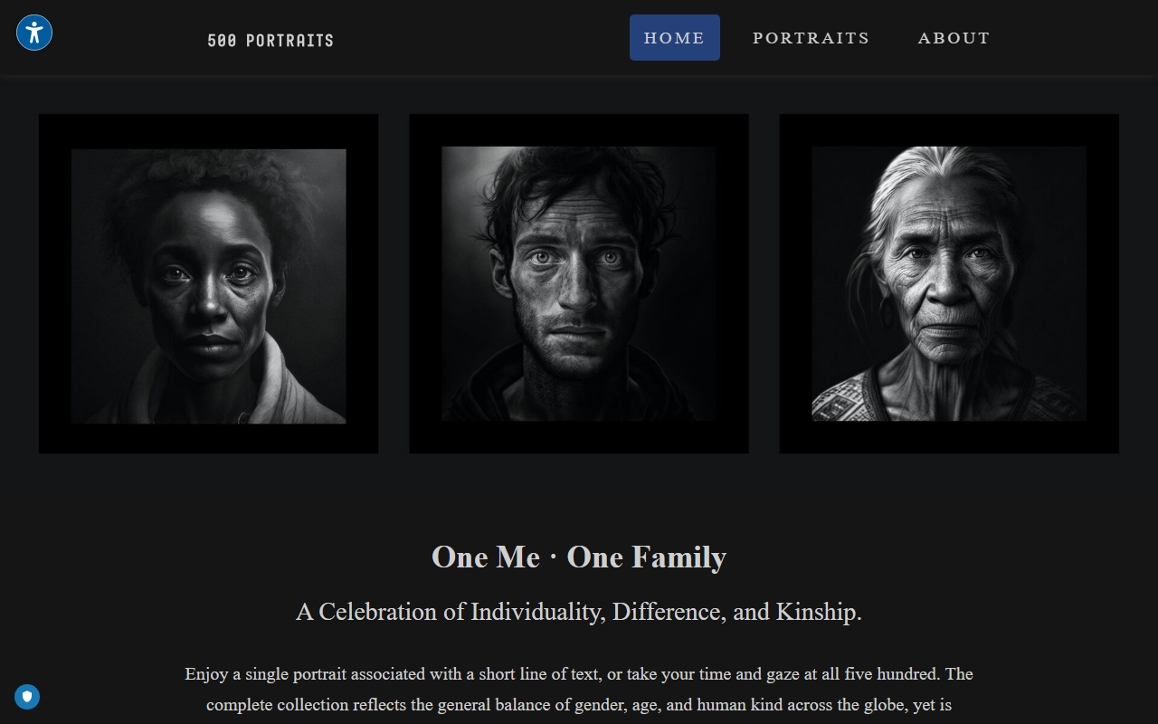 500portraits.com screenshot