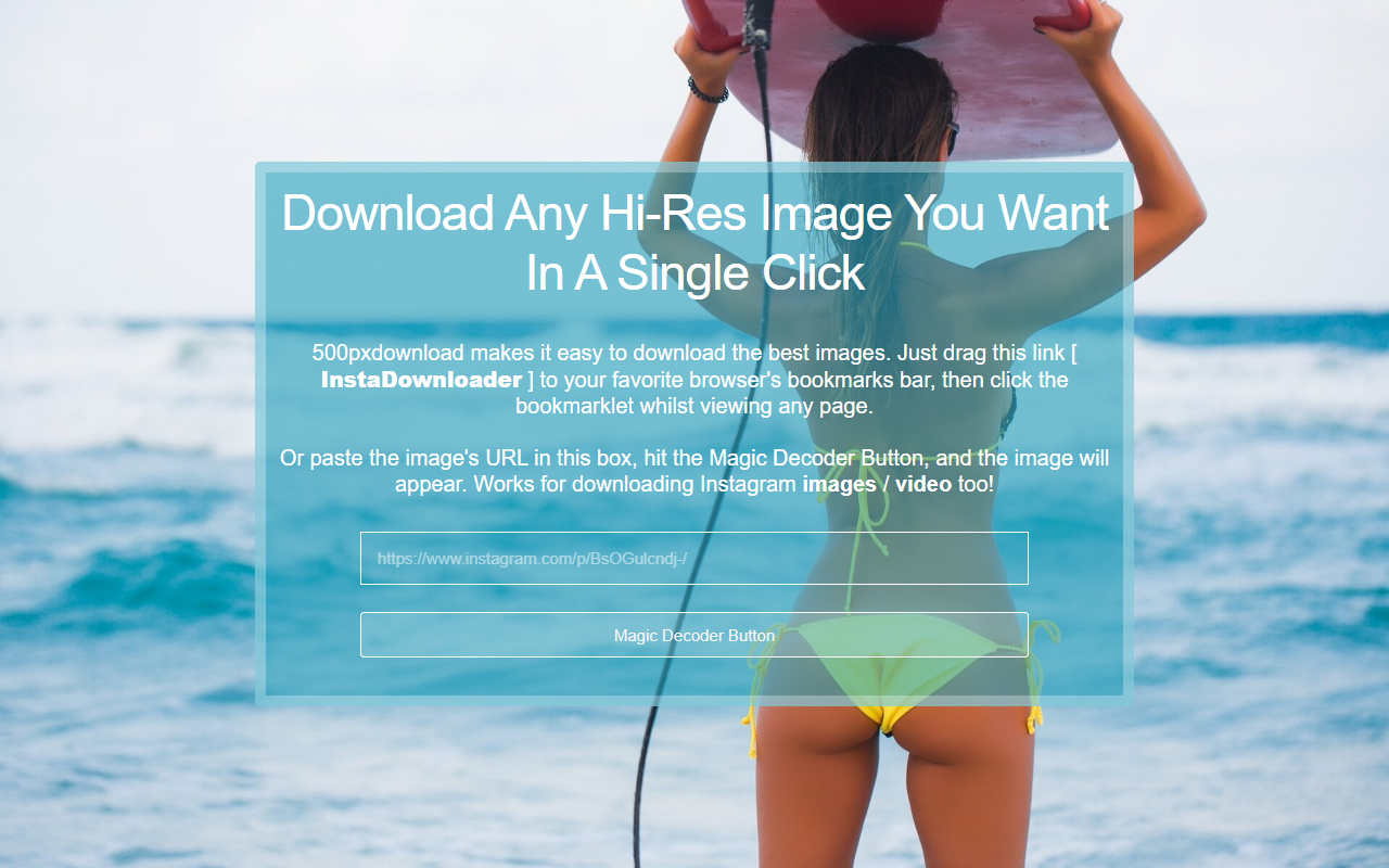 500pxdownload.com screenshot