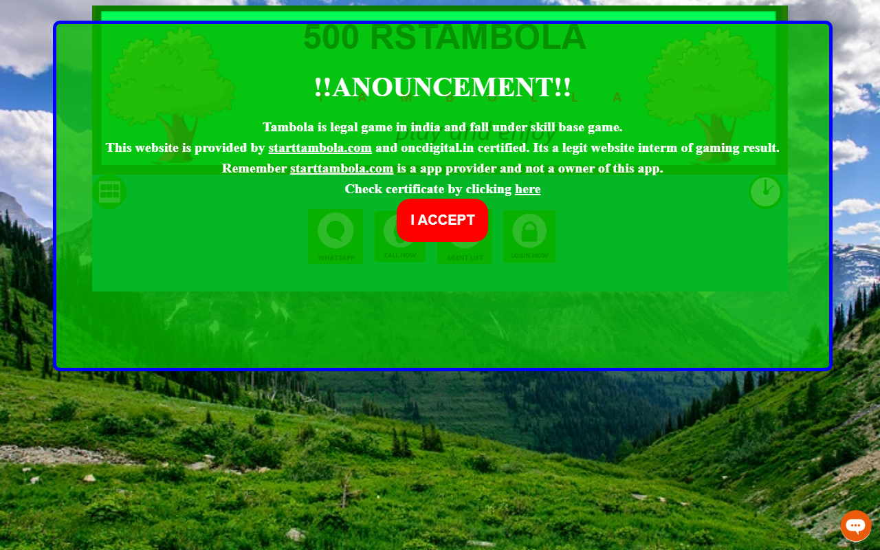 500rstambola.com screenshot
