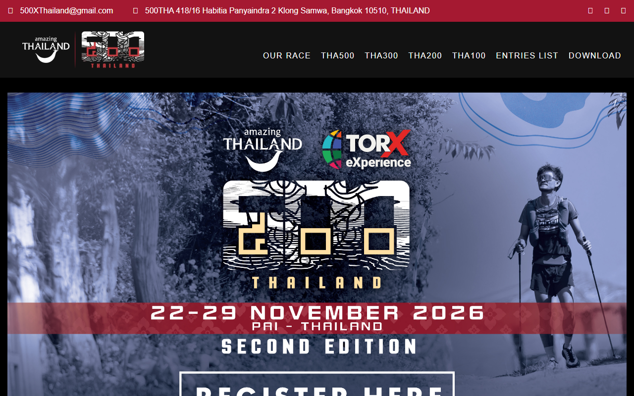 500thailand.com screenshot