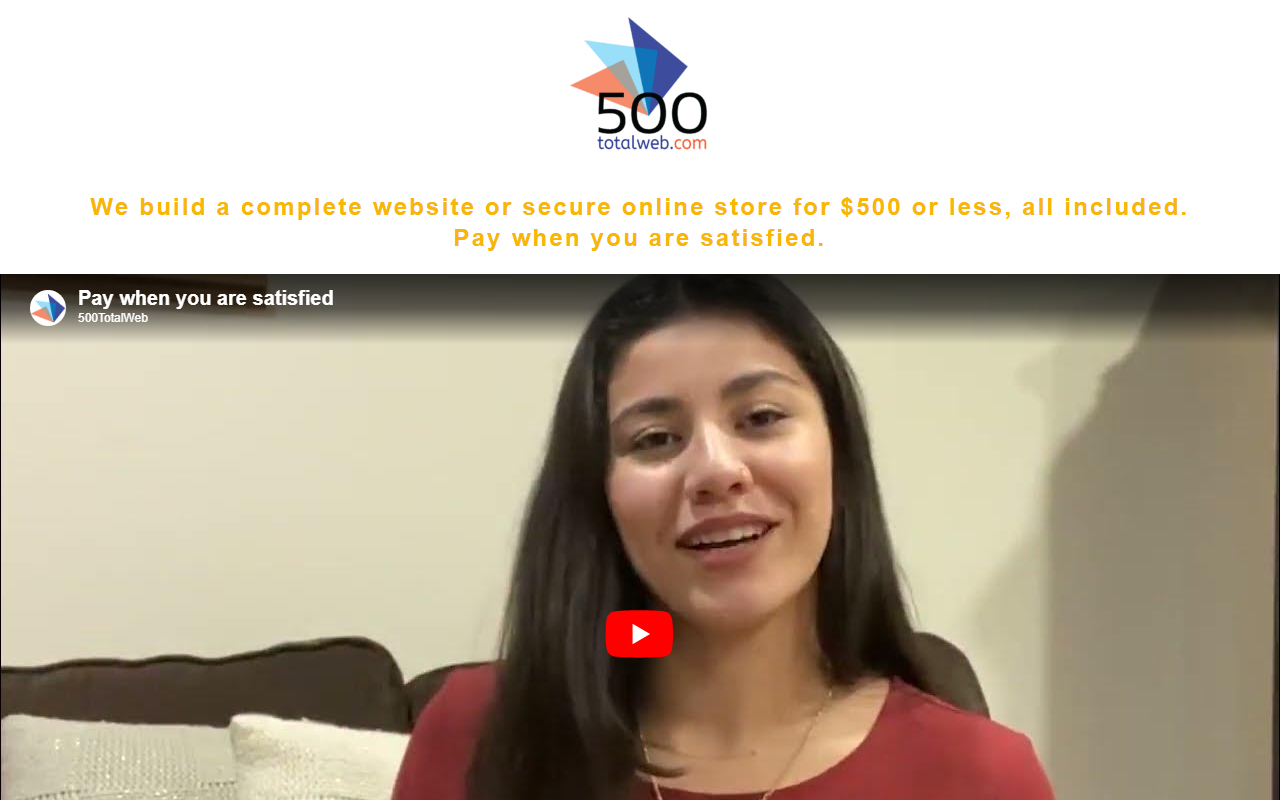 500totalweb.com screenshot