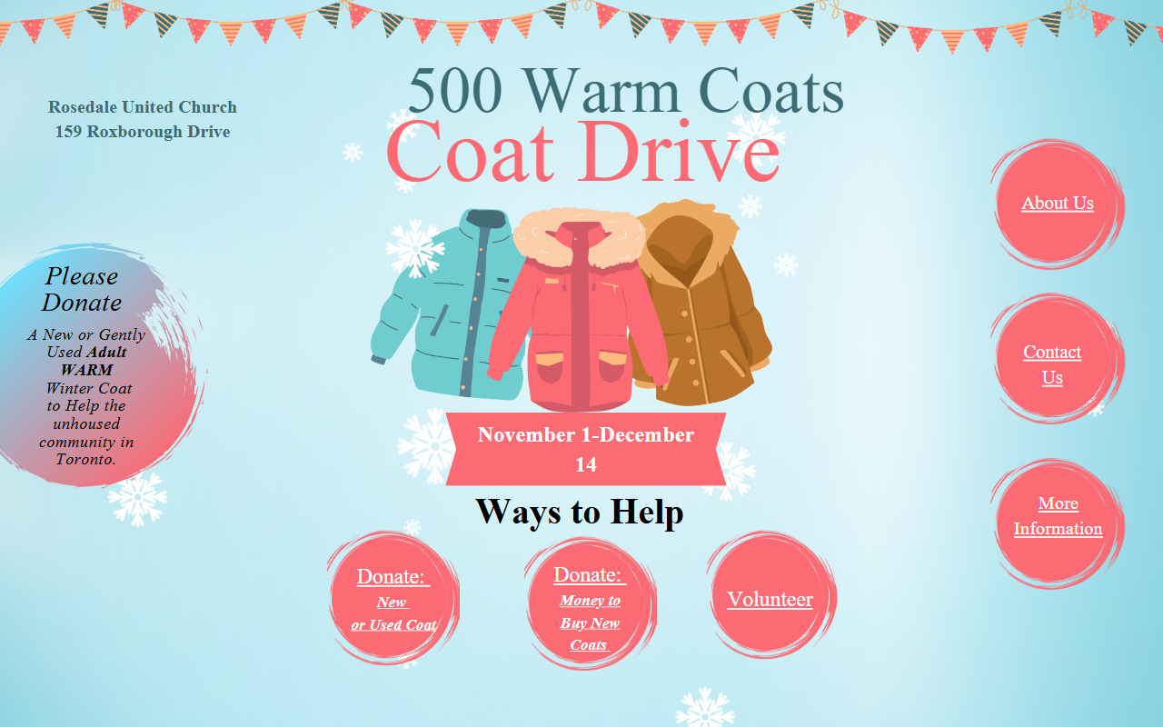 500warmcoats.com screenshot