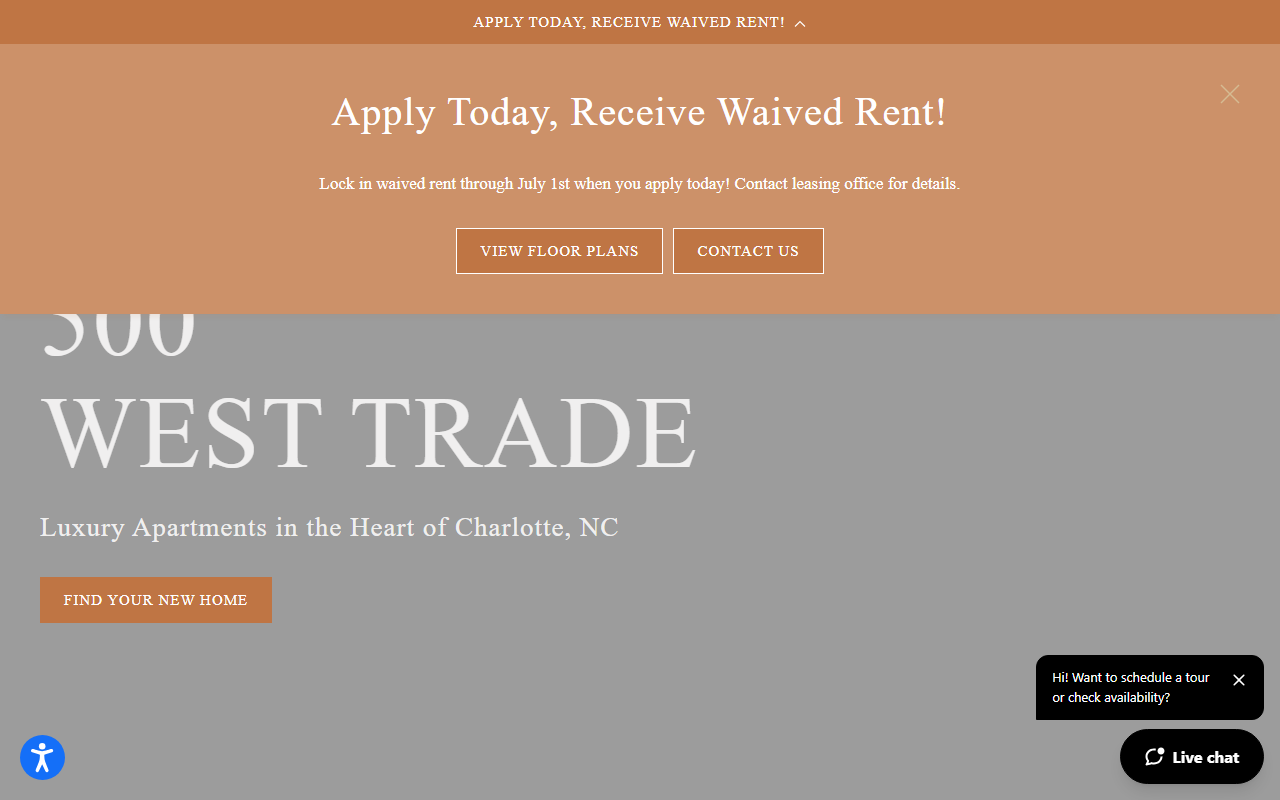 500westtrade.com screenshot