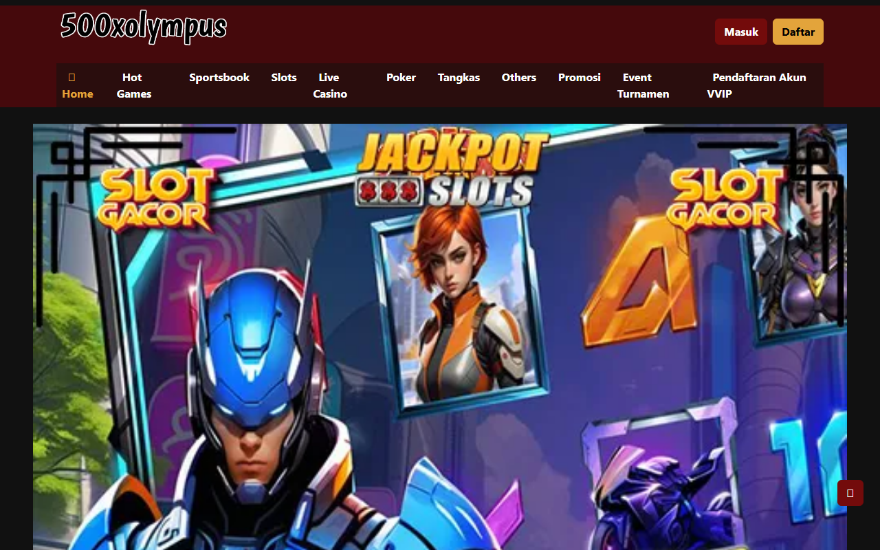 500xolympus.com screenshot