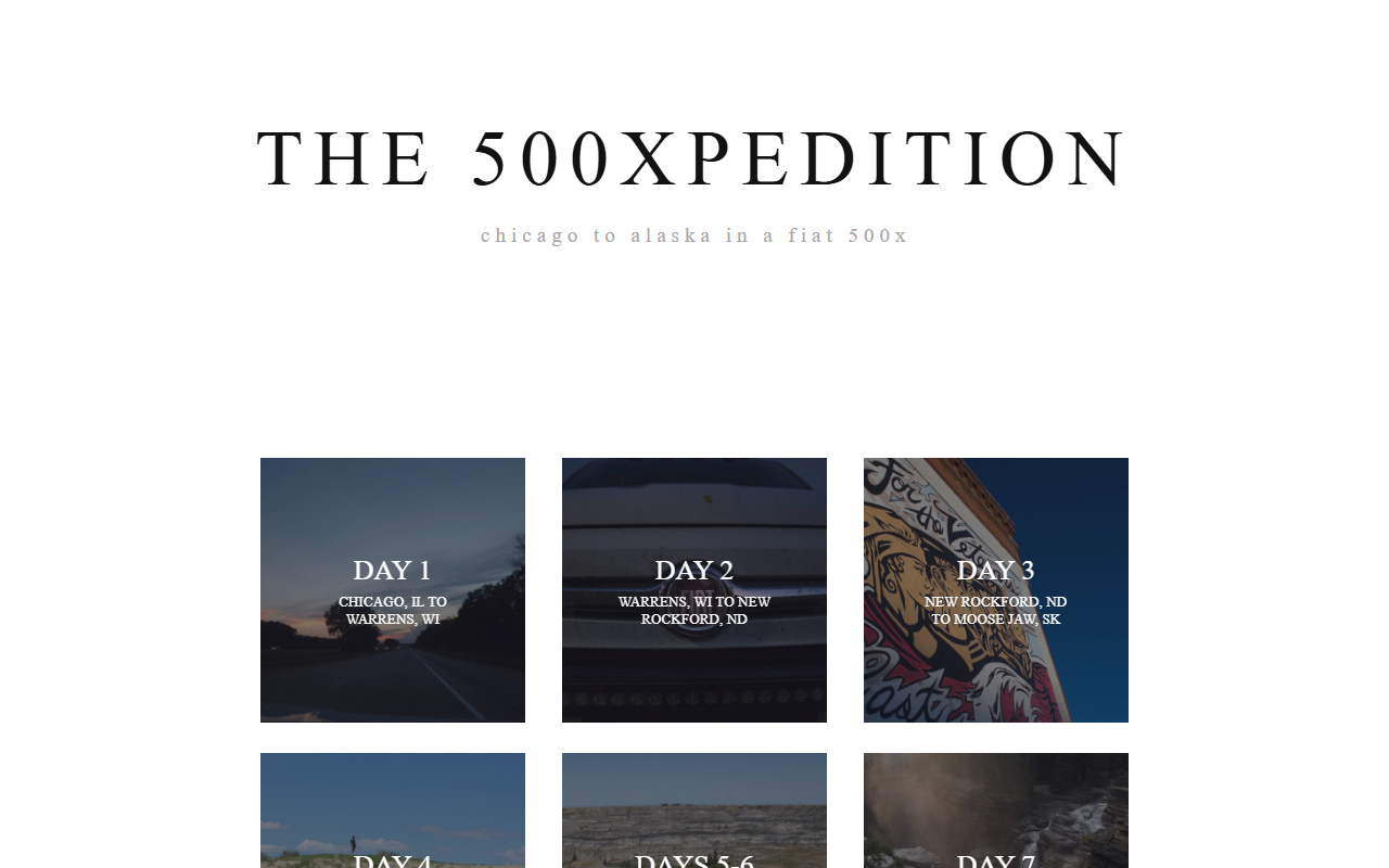 500xpedition.com screenshot