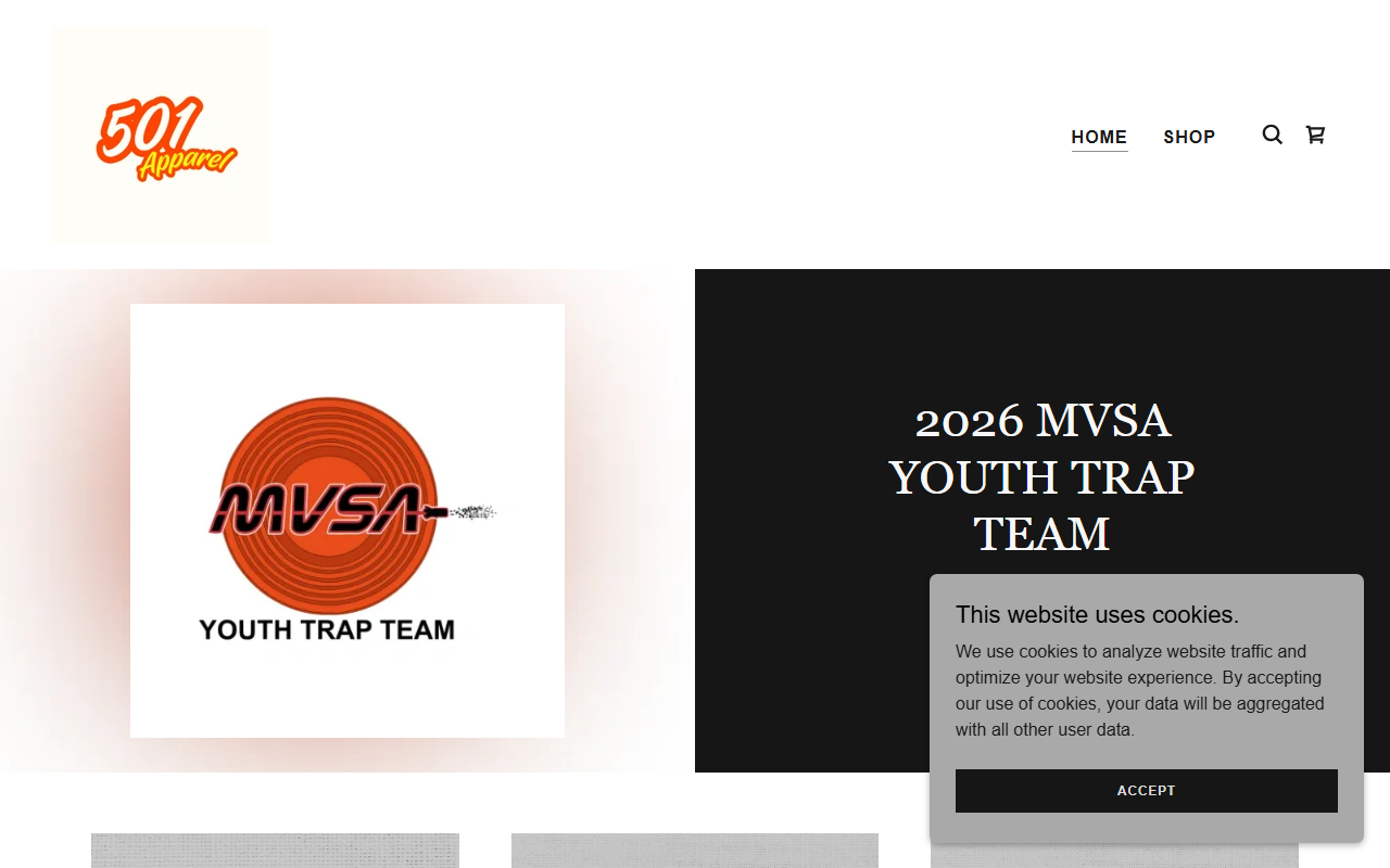 501apparel.com screenshot