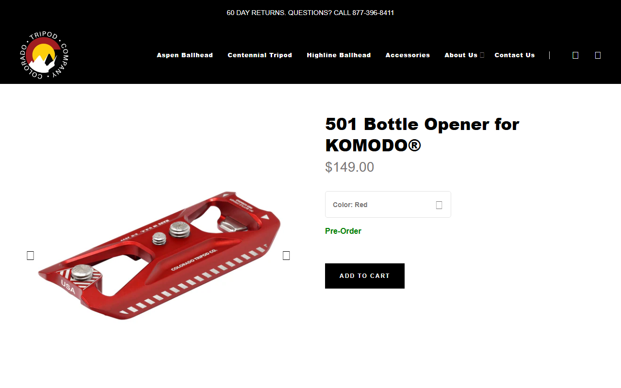 501bottleopener.com screenshot