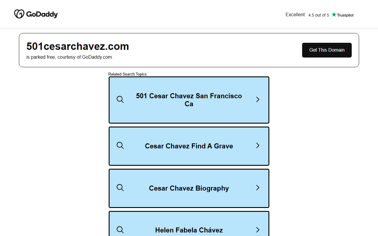 501cesarchavez.com screenshot